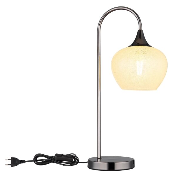 Lampă de masă Globo 15548TK MAXY 1xE27/40W/230V antracit