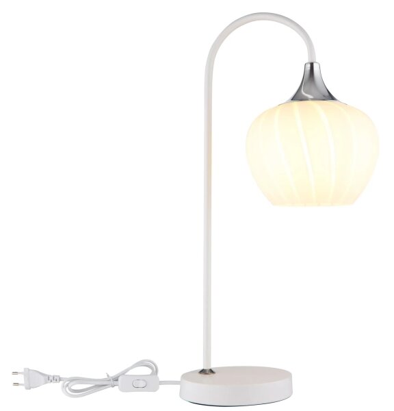 Lampă de masă Globo 15548TW MAXY 1xE27/40W/230V alb
