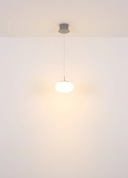 Lustră LED pe cablu Globo 15744HN QUINTARA LED/6W/230V alb