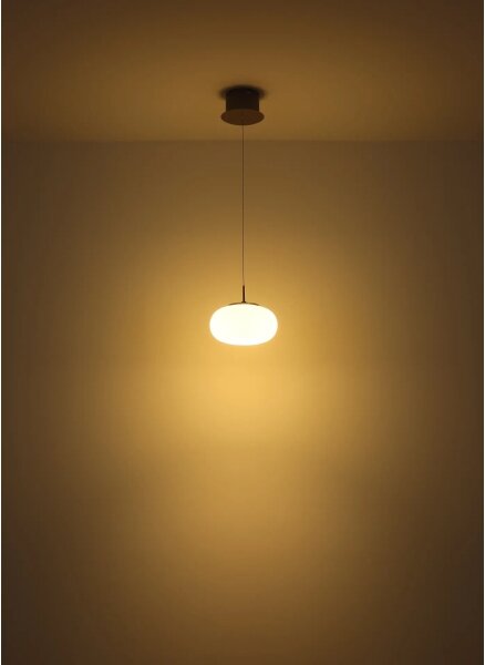 Lustră LED pe cablu Globo 15744HN QUINTARA LED/6W/230V alb