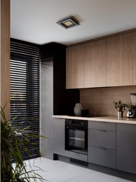 Plafonieră LED dimabilă Eglo 901192 BALAZOTE LED/21,4W/230V negru + telecomandă
