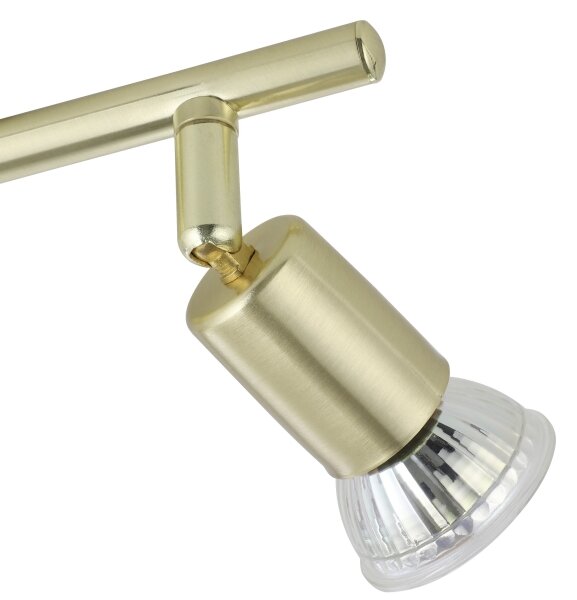 Spot LED Eglo 33185 BUZZ-LED 2xGU10/2,8W/230V 3000K auriu