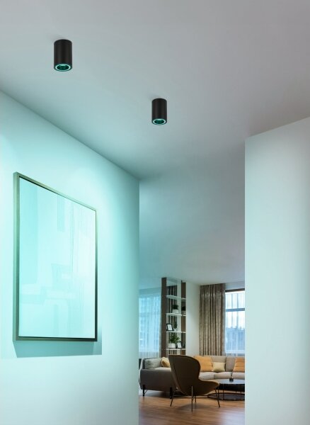 Spot LED RGBW dimabil Eglo 901168 CAROSSO-Z LED/4,9W/230V negru
