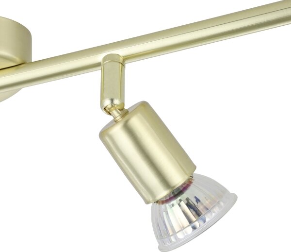 Spot LED Eglo 33187 BUZZ-LED 4xGU10/2,8W/230V 3000K auriu