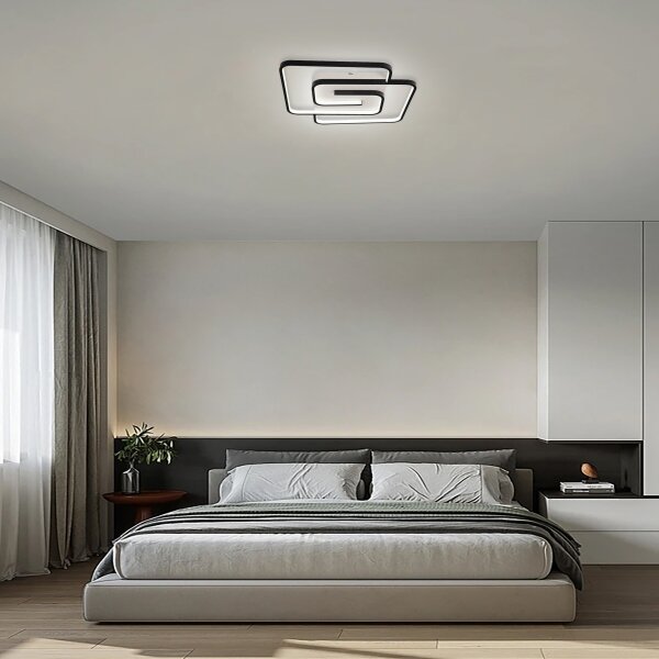 Brilagi - Plafonieră LED dimabilă VELO LED/60W/230V 3000/4000/6000K + telecomandă