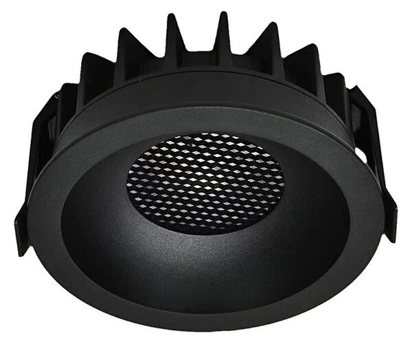 LED plafonieră 24W/230V, 13,5 cm, negru, 3000/4000/6400K