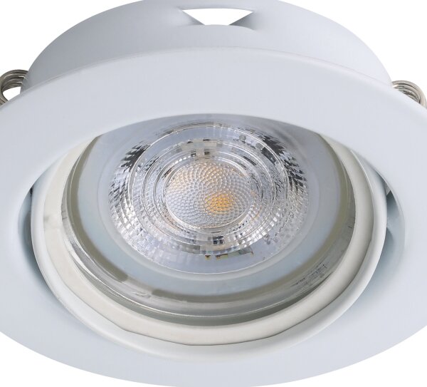 SET 3x corp de iluminat LED încastrat Eglo 901756 FAVAZZINA 1xGU10/4W/230V alb