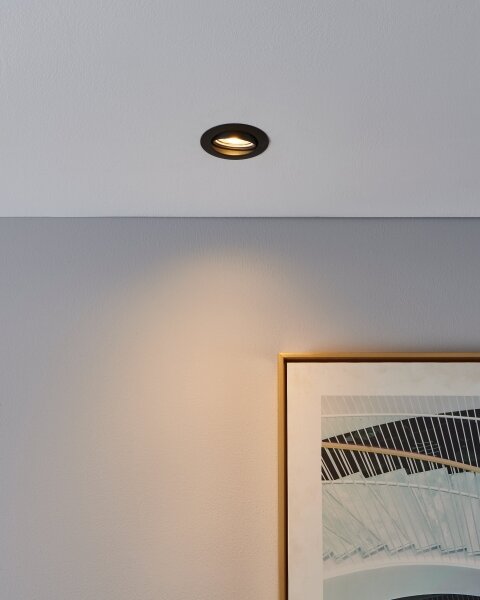 SET 3x corp de iluminat LED încastrat Eglo 901755 FAVAZZINA 1xGU10/4W/230V negru