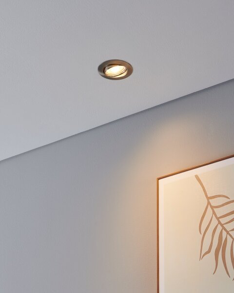 SET 3x corp de iluminat LED încastrat Eglo 901757 FAVAZZINA 1xGU10/4W/230V crom