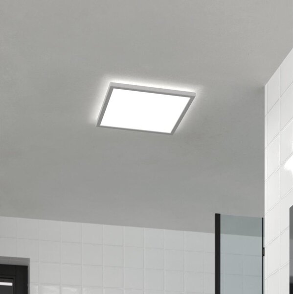 Plafonieră LED pentru baie Eglo 901451 ROVITO 17,6W/230V 39x39 cm IP44 alb