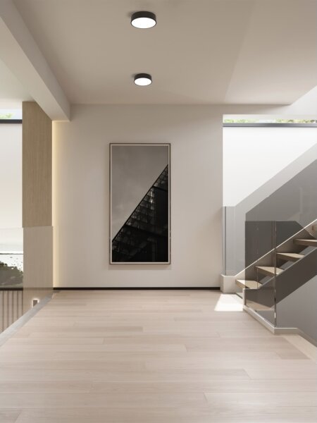 Plafonieră LED dimabilă Immax NEO 07200L RONDATE LED/18W/230V negru Tuya + telecomandă