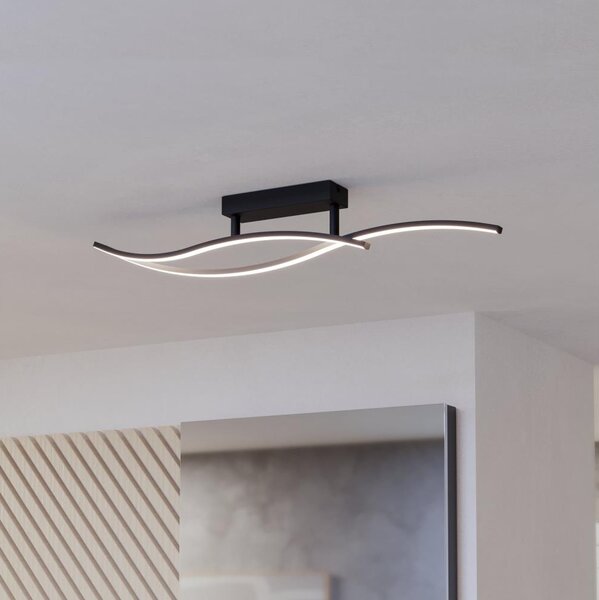 Plafonieră LED Eglo 901206 GRISOLIA LED/12W/230V 4000K negru