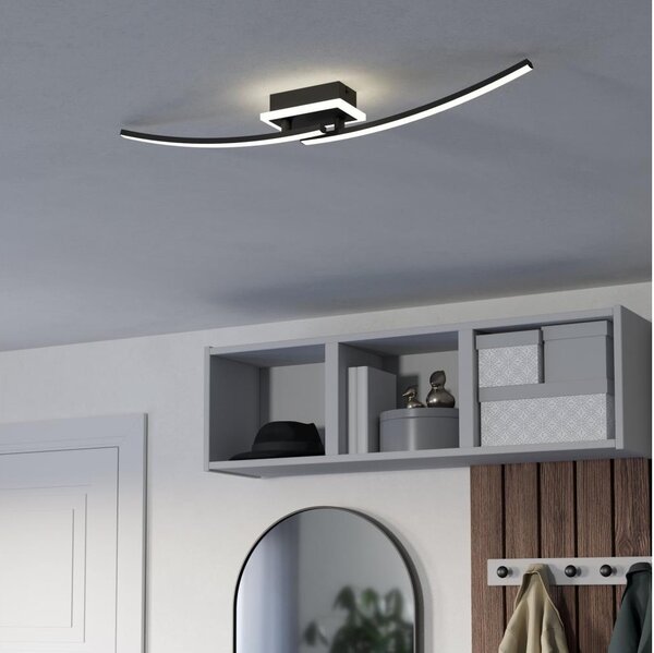 Plafonieră LED Eglo 901217 LUNGOLAGO LED/12W/230V 4000K negru