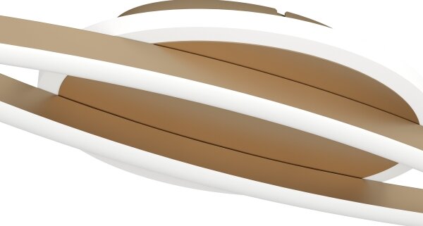 Plafonieră LED Eglo 901221 LUNGOLAGO LED/12W/230V 4000K cupru
