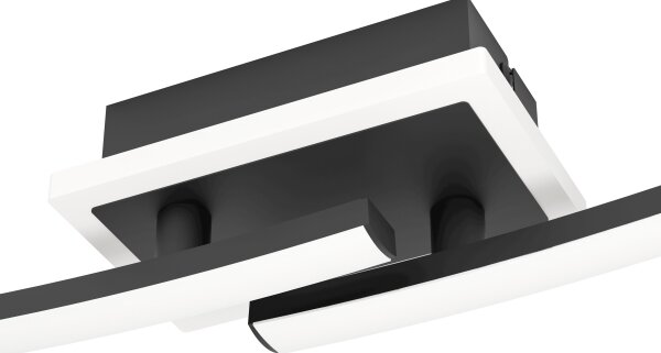 Plafonieră LED Eglo 901217 LUNGOLAGO LED/12W/230V 4000K negru