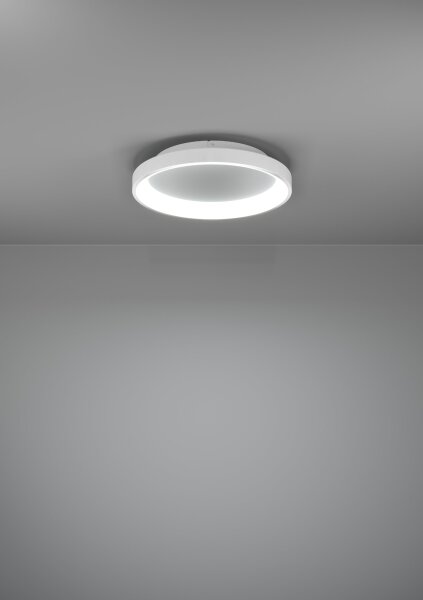 Plafonieră LED dimabilă Eglo 901248 LORETELLO LED/12W/230V alb + telecomandă