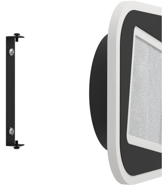Aplică LED Eglo 901239 MACCHIONI LED/12W/230V 4000K negru