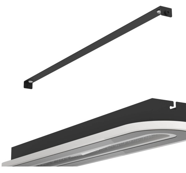 Plafonieră LED dimabilă Eglo 901243 MACCHIONI LED/20W/230V negru + telecomandă