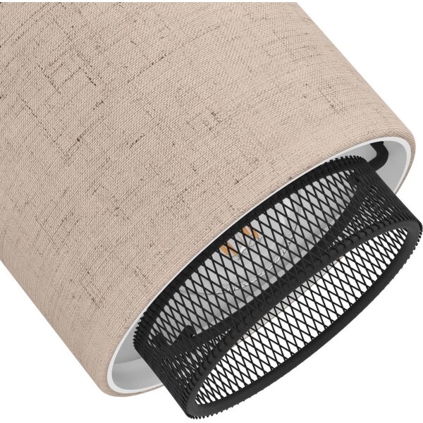 Spot de perete Eglo 43656 ROSLEY 1xE14/40W/230V negru/bej