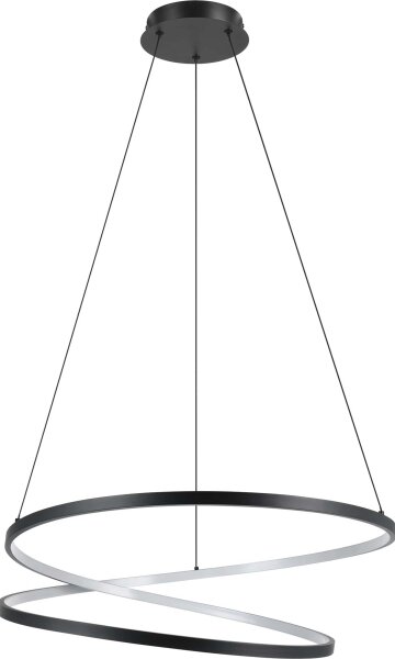 Lustră LED pe cablu Eglo 901138 RUOTALE LED/42W/230V 3000K negru