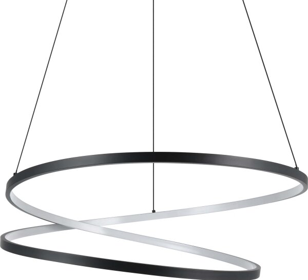 Lustră LED pe cablu Eglo 901138 RUOTALE LED/42W/230V 3000K negru