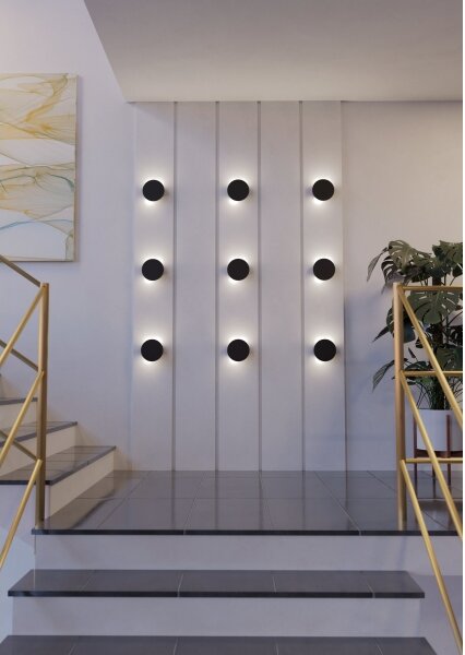 Aplică LED Eglo 901198 TALAMELLO LED/4W/230V 3000K negru