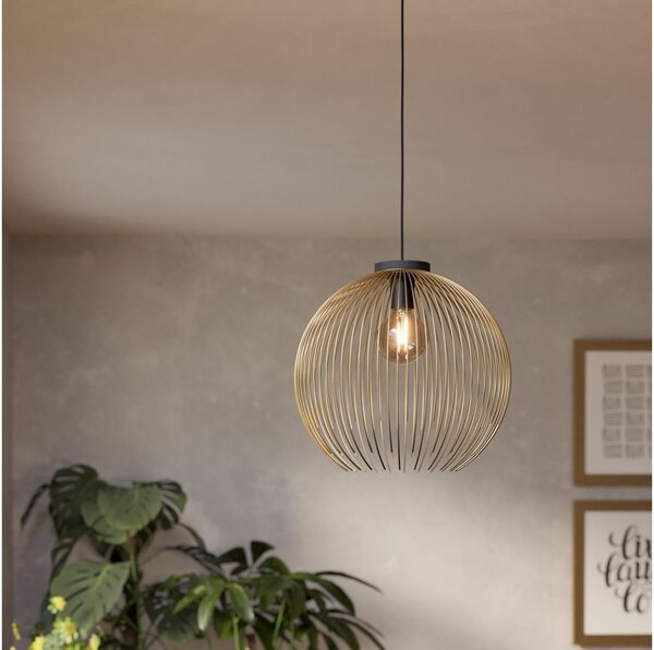 Lustră pe cablu Eglo 901003 VENEZUELA 1xE27/40W/230V auriu