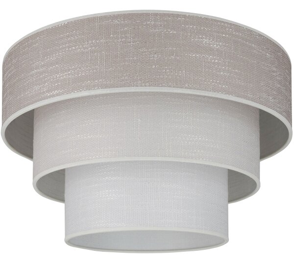 Plafonieră Brilagi ALASKA LUNETA 1xE27/15W/230V d. 45 cm gri/crem