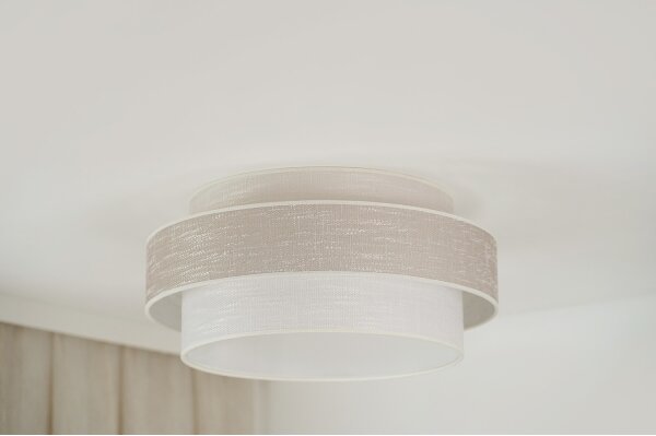 Plafonieră Brilagi DOVER SPACE LED/12W/230V d. 50 cm gri/crem