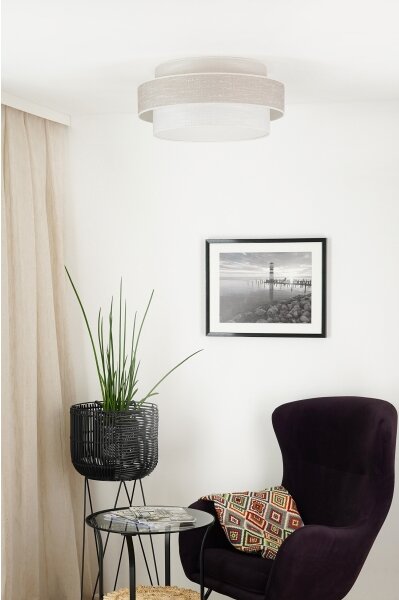 Plafonieră Brilagi DOVER SPACE LED/12W/230V d. 50 cm gri/crem