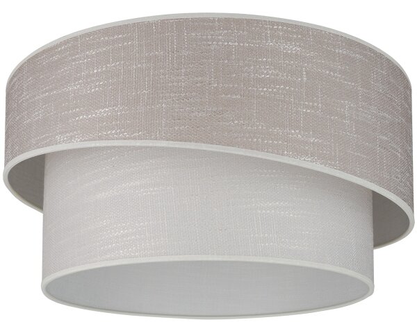 Plafonieră Brilagi DOVER SHINE 1xE27/15W/230V d. 50 cm gri/crem
