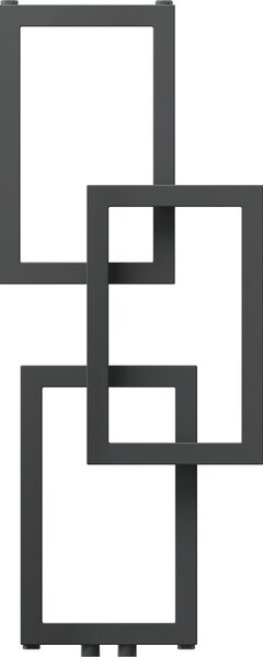 Mexen Grid, calorifer decorativ pentru baie 870 x 360 mm, 209 W, grafit, W215-0870-360-00-66