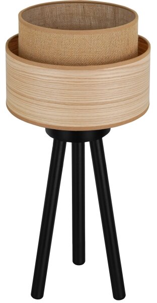 Brilagi - Lampă de masă MONTANA BOHO 1xE27/15W/230V maro/negru