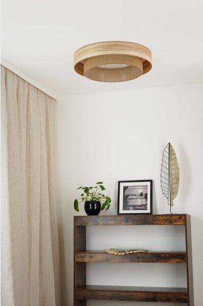 Brilagi - Plafonier LED MONTANA BOHO 26W 230V pr. 60 cm maro