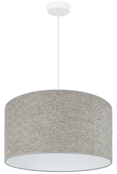 Lustră pe cablu Brilagi BOUCLE ROLLER 1xE27/15W/230V d. 45 cm gri