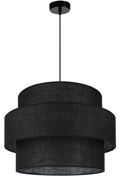 Lustră pe cablu Brilagi SPACE YUTE 1xE27/15W/230V d. 50 cm negru