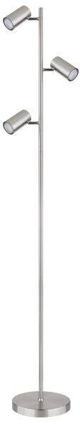 Lampadar Globo 57910S ROBBY 3xGU10/5W/230V crom mat