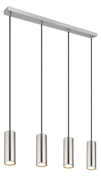 Lustră pe cablu Globo 57911-4H ROBBY 4xGU10/35W/230V crom mat