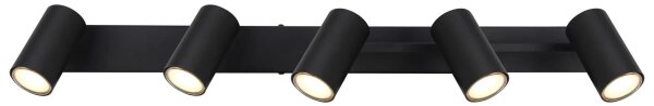 Spot Globo 57911-5B ROBBY 5xGU10/35W/230V negru