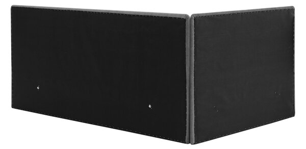 Pat matrimonial 110 cm Optoman (hnedogri) (cu somieră și saltea) (cu sp. depozitare). Promo -14%. 1098578
