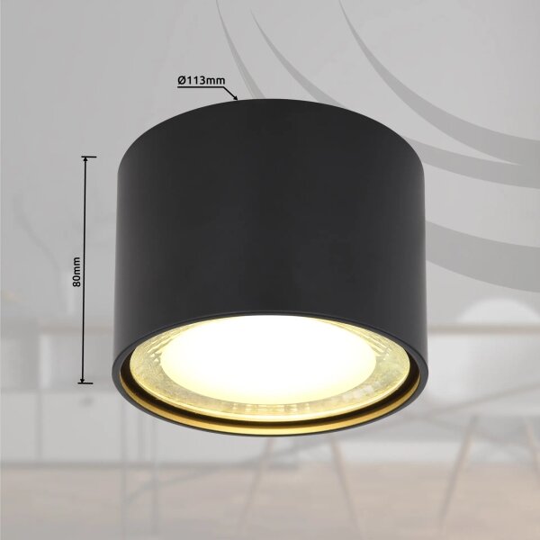 Plafonieră LED Globo 12007B SERENA LED/12W/230V 3000K