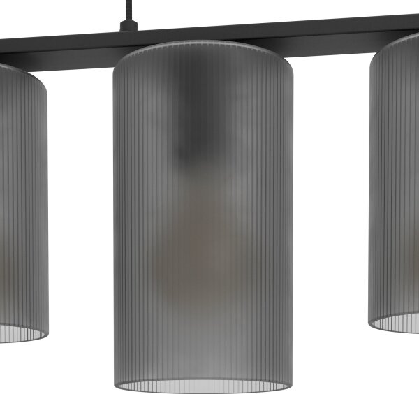 Lustră pe cablu Eglo 901163 COLOMERA 5xE27/40W/230V gri