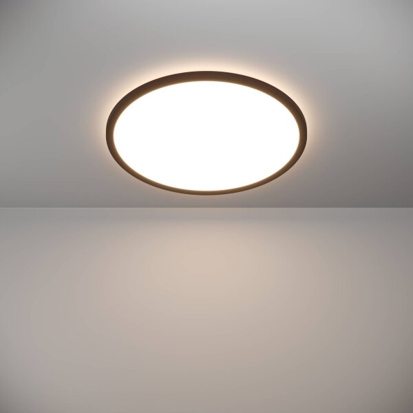 Plafonieră LED de exterior Eglo 901441 ROVITO 16,8W/230V d. 50 cm IP44 negru