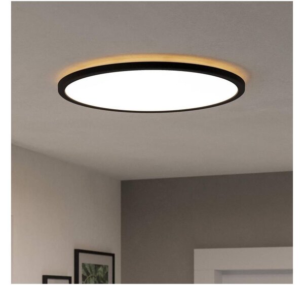 Plafonieră LED de exterior Eglo 901441 ROVITO 16,8W/230V d. 50 cm IP44 negru