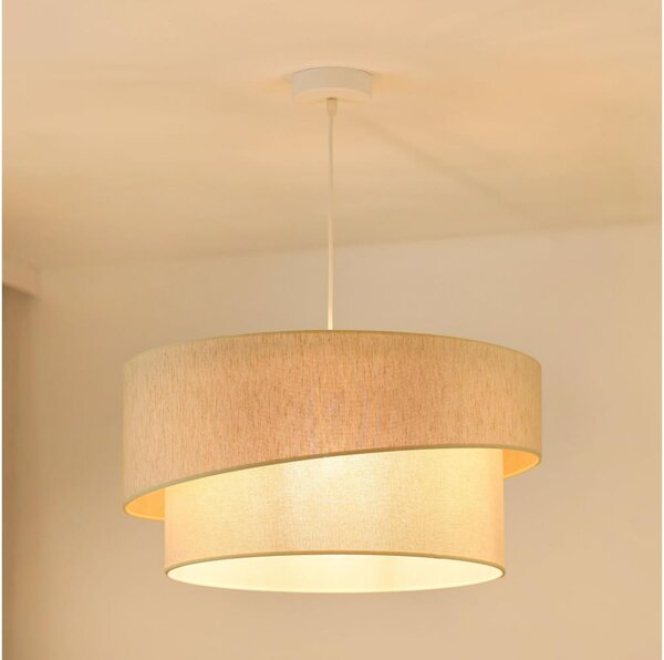 Lustră pe cablu Brilagi SHINE 1xE27/15W/230V d. 50 cm crem
