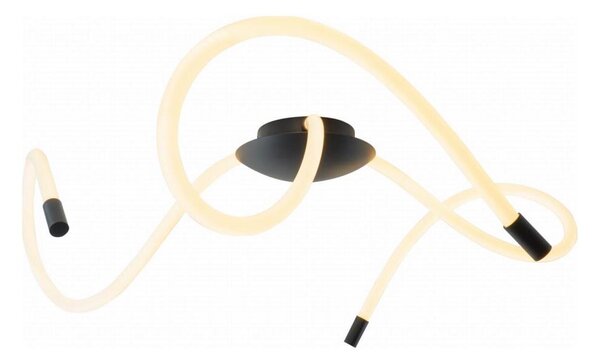 Lustră LED aplicată Zuma Line 20008-3X1BK BALBO LED/42W/230V 3000/4000/6000K
