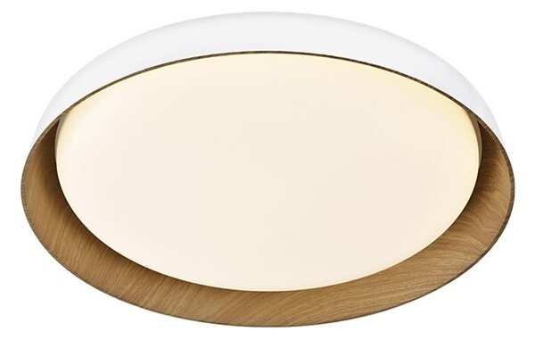 Plafonieră LED dimabilă Top Light SATELLITE LED/36W/230V 3000-6500K alb/maro + telecomandă