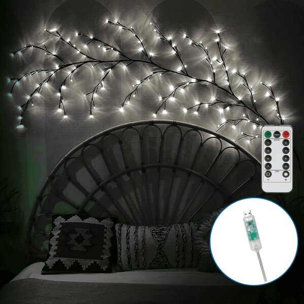 Decorațiune LED de perete Aigostar 144xLED/5W/5V alb rece