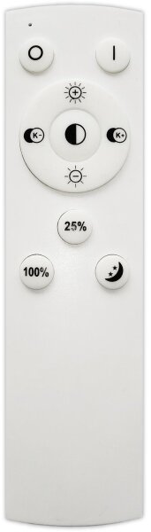 Lustră LED dimabilă pe cablu Top Light ORBIT LED/40W/230V 3000-6500K d. 50 cm alb + telecomandă