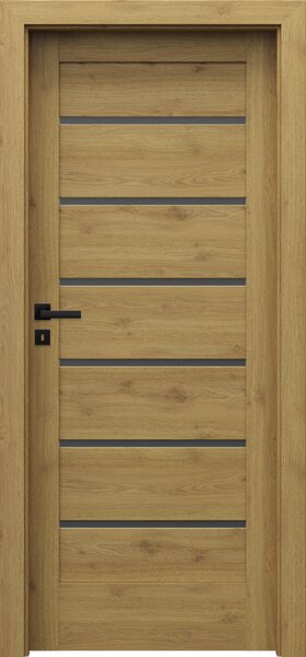 Usa PORTA VERTE HOME J6 (sticla neagra) PORTAPERFECT 3D + TOC PORTA SYSTEM